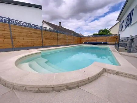Maison familiale avec piscine chauffée à Hauteville-sur-Mer - Photo 21
