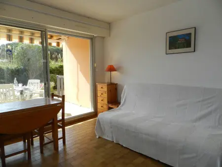 Studio à Bormes-les-Mimosas avec accès plage, terrasse et parking - Photo 14