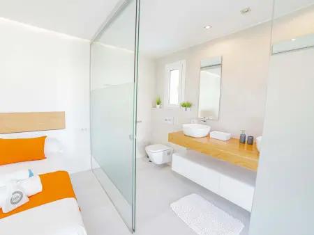 Villa moderne avec piscine privée et jardin à Can Picafort - Photo 22