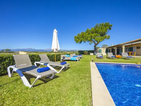 Villa récente avec piscine privée à Can Picafort, vue jardin - Photo 10