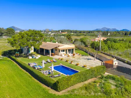 Villa récente avec piscine privée à Can Picafort, vue jardin - Photo 33
