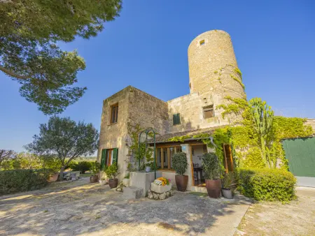 Villa pour 2 avec piscine privée et climatisation à Santa Margalida - Photo 1
