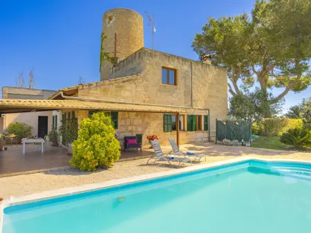 Villa pour 2 avec piscine privée et climatisation à Santa Margalida - Photo 3
