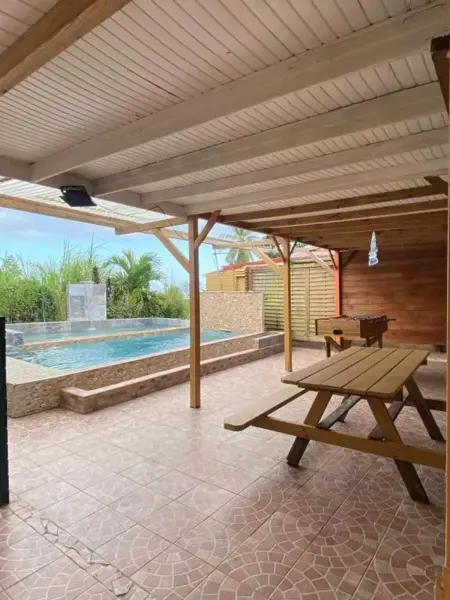 Appartement avec piscine à Capesterre-Belle-Eau - Photo 1