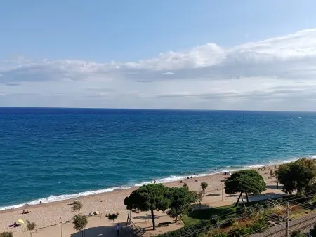 Appartement familial à Pineda de Mar, 3 chambres, 6 pers, terrasse vue mer - Photo 22