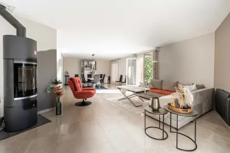 PB-223-SOURCE, Superbe maison climatisée 5 chambres/10 personnes - Antibes - Photo 5