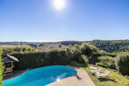 PB-223-SOURCE, Superbe maison climatisée 5 chambres/10 personnes - Antibes - Photo 25