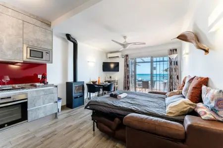 CT 401 - Faro's Beachfront Apartment in Calahonda, Appartement avec vue sur mer et terrasse à Malaga - Photo 12