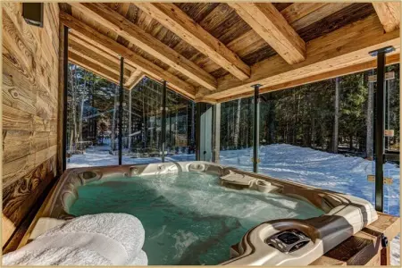 Black Pearl, Chalet de luxe avec piscine et sauna - Photo 29