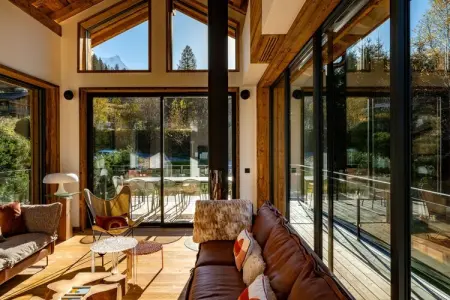 Cotes du Lavancher, Chalet de luxe 5 chambres avec piscine et sauna - Photo 13