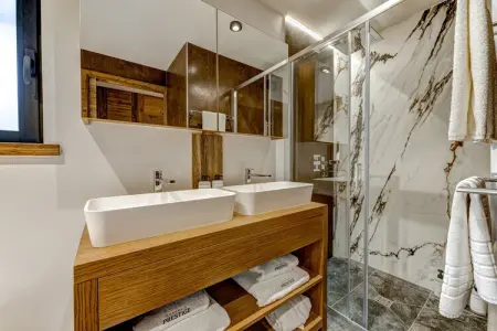 Cotes du Lavancher, Chalet de luxe 5 chambres avec piscine et sauna - Photo 33
