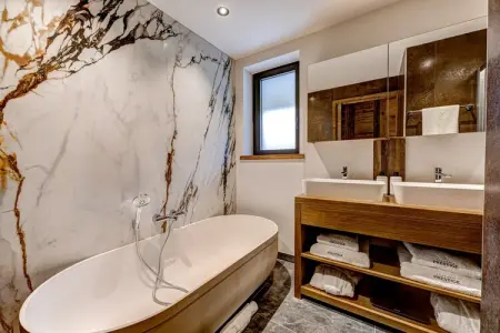 Cotes du Lavancher, Chalet de luxe 5 chambres avec piscine et sauna - Photo 35