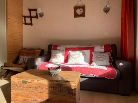 Studio lumineux à Pra-Loup pour 4 pers, balcon sud - Photo 4