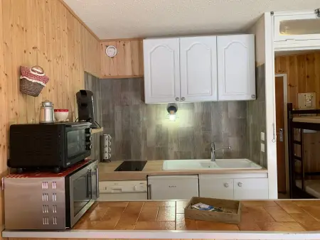 Studio lumineux à Pra-Loup pour 4 pers, balcon sud - Photo 8