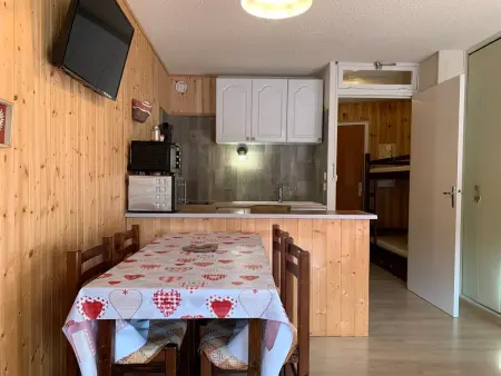 Studio lumineux à Pra-Loup pour 4 pers, balcon sud - Photo 9