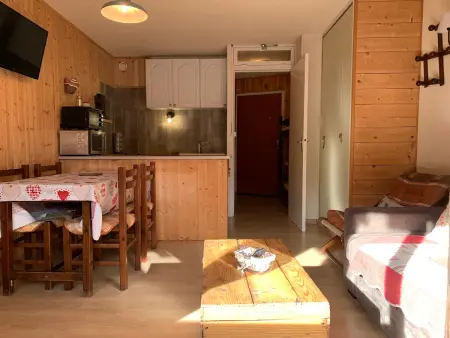 Studio lumineux à Pra-Loup pour 4 pers, balcon sud - Photo 12