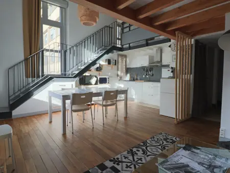Appartement Loft en Centre-Ville, 4 Pers., Parking Privé - Photo 1
