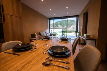 Cheval blanc, Chalet écologique avec vue sur la montagne - Photo 4