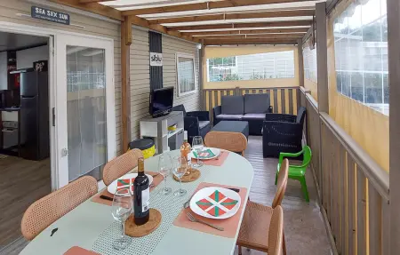 Joli Mobil home proche océan, Mobil Home 6 personnes à Saint Julien en Born - Photo 11