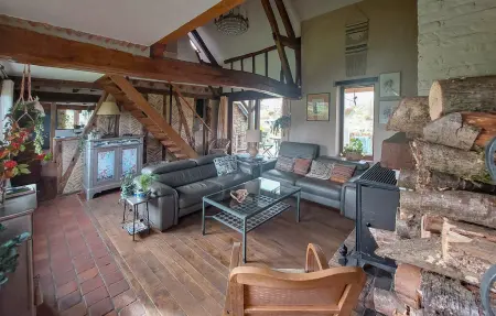 Charmante longère en campagne, Maison 8 personnes à La Neuville aux Joutes - Photo 4
