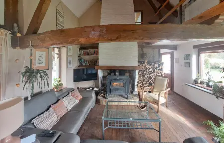 Charmante longère en campagne, Maison 8 personnes à La Neuville aux Joutes - Photo 15