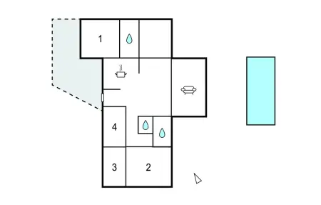 Maison avec piscine et etang, Maison 8 personnes à Tournon d'Agenais - Photo 21