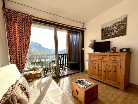 Studio spacieux avec balcon et parking - Briançon 4 pers - Photo 12