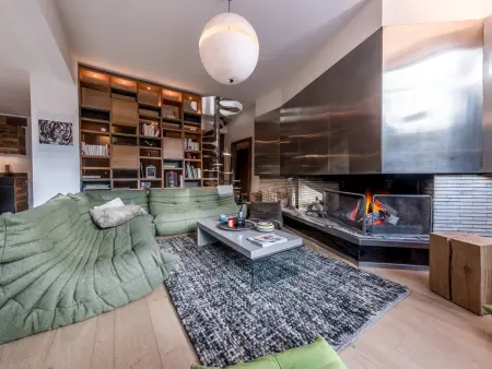 Luxueux Duplex 4 Chambres avec Balcons et Cheminée à Courchevel - Photo 1
