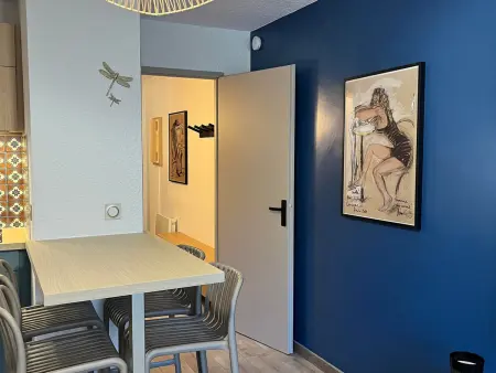 Studio rénové avec balcon, parking privé, proche des pistes - 4 pers - Photo 1