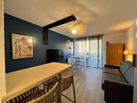 Studio rénové avec balcon, parking privé, proche des pistes - 4 pers - Photo 2