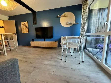 Studio rénové avec balcon, parking privé, proche des pistes - 4 pers - Photo 5