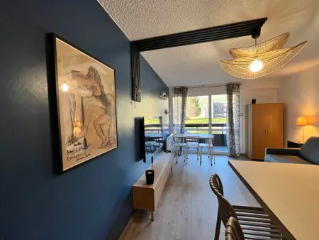 Studio rénové avec balcon, parking privé, proche des pistes - 4 pers - Photo 6
