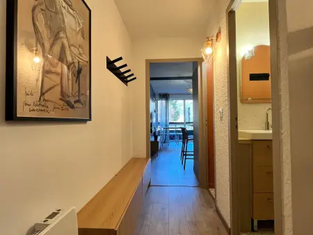 Studio rénové avec balcon, parking privé, proche des pistes - 4 pers - Photo 11