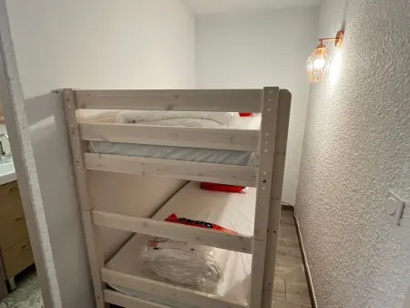 Studio rénové avec balcon, parking privé, proche des pistes - 4 pers - Photo 12