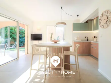 Appartement avec jardin privé à Pramousquier, animaux admis - Photo 5