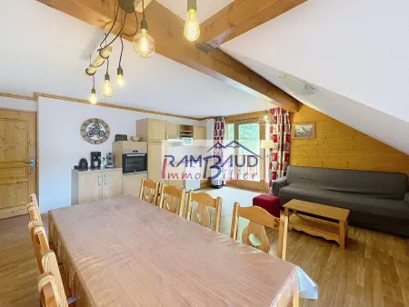 F4 Duplex 8 Pers - WiFi - Parking - Piscine, Appartement 8 personnes à Valloire - Photo 2