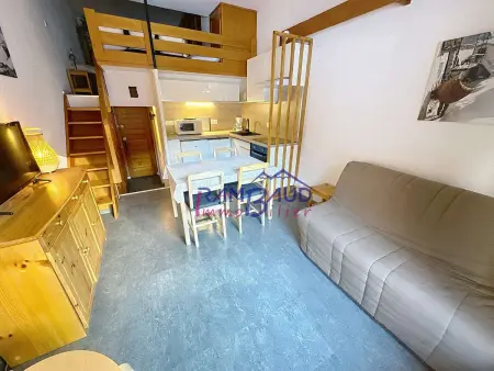 Studio 4 personnes Centre Village - Mezzanine et Balcon Sud - Photo 1