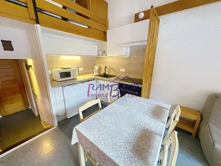 Studio 4 personnes Centre Village - Mezzanine et Balcon Sud - Photo 3