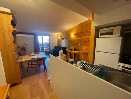 Appartement cosy à Pra-Loup 1600, 50m des pistes, 6 pers, balcon - Photo 1