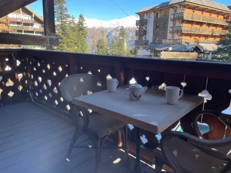 Appartement cosy à Pra-Loup 1600, 50m des pistes, 6 pers, balcon - Photo 3