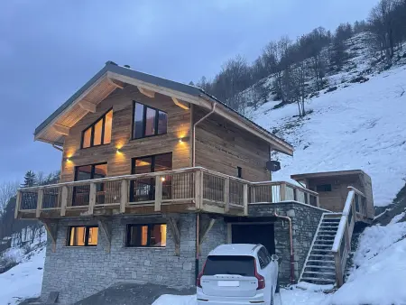 Chalet de standing 12 personnes à Nancroix, avec WIFI et parking privé - Photo 15