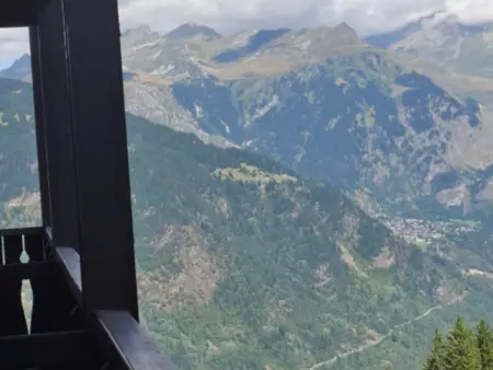 Appartement lumineux 5 pers, balcon, accès direct ski, Courchevel 1550 - Photo 8