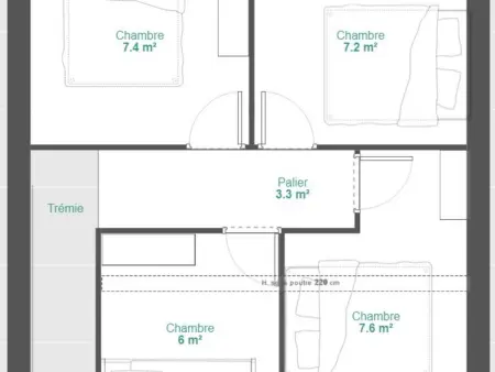 Duplex 4 chambres, centre à 4min, skibus à la porte, WiFi - Photo 21
