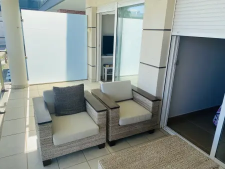 Appartement romantique à Oliva avec piscine commune et parking - Photo 6