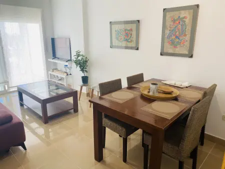 Appartement romantique à Oliva avec piscine commune et parking - Photo 8