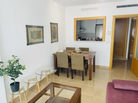 Appartement romantique à Oliva avec piscine commune et parking - Photo 9