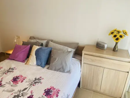 Appartement romantique à Oliva avec piscine commune et parking - Photo 15