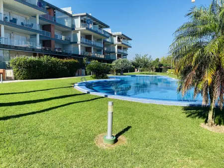 Appartement romantique à Oliva avec piscine commune et parking - Photo 19