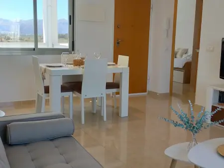 Appartement Moderne à Oliva, 4 Pers, Vue sur Golf - Photo 7