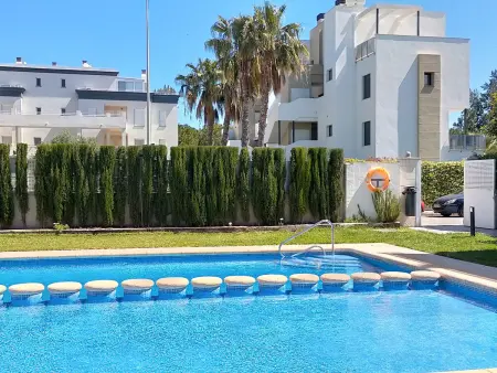 Appartement Moderne à Oliva, 4 Pers, Vue sur Golf - Photo 32